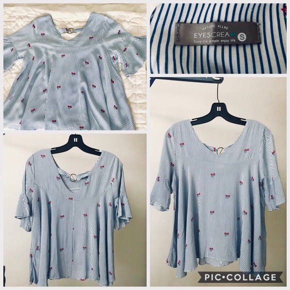 🆕 Lady’s Floral top - chest 40” L22” - Picture 2 of 6